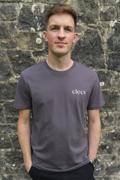 Clecs T-Shirt in Charcoal Grey