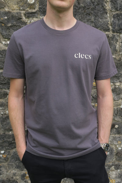 Clecs T-Shirt in Charcoal Grey