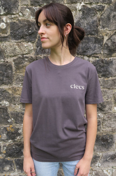 Clecs T-Shirt in Charcoal Grey