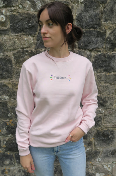 Hapus Sweatshirt in Light Pink