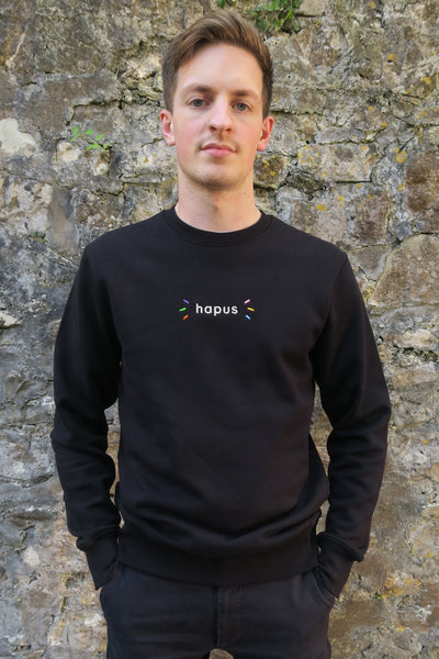 Hapus Sweatshirt in Black