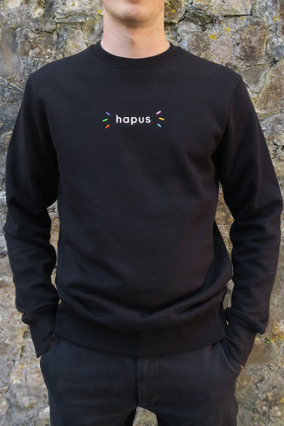 Hapus Sweatshirt in Black