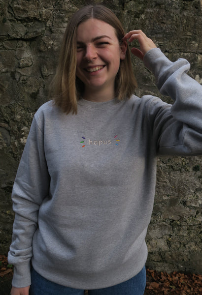 Hapus Sweatshirt in Grey