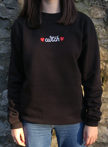 Cwtch Sweatshirt in Black