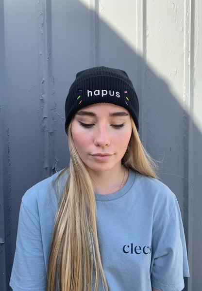 Hapus Beanie in Black