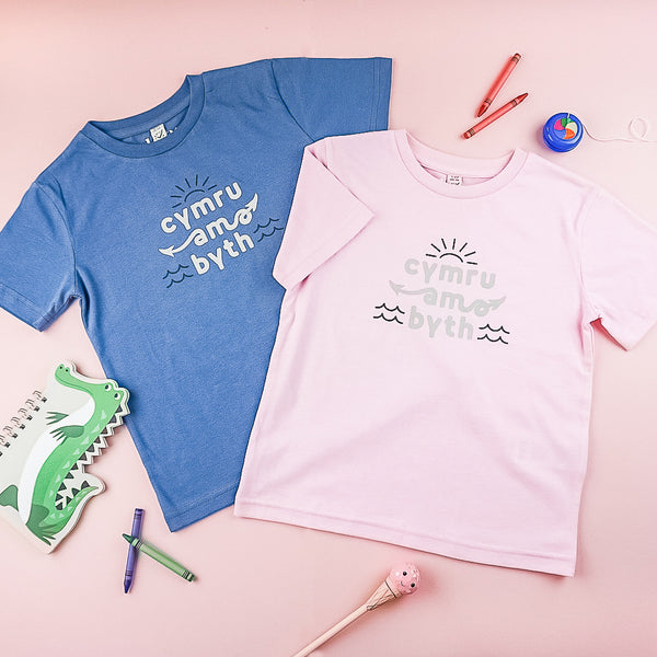 Cymru Am Byth Kids T-Shirt